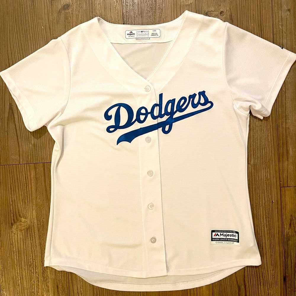 WOMENS LA DODGERS HOME JERSEY SIZE LARGE
